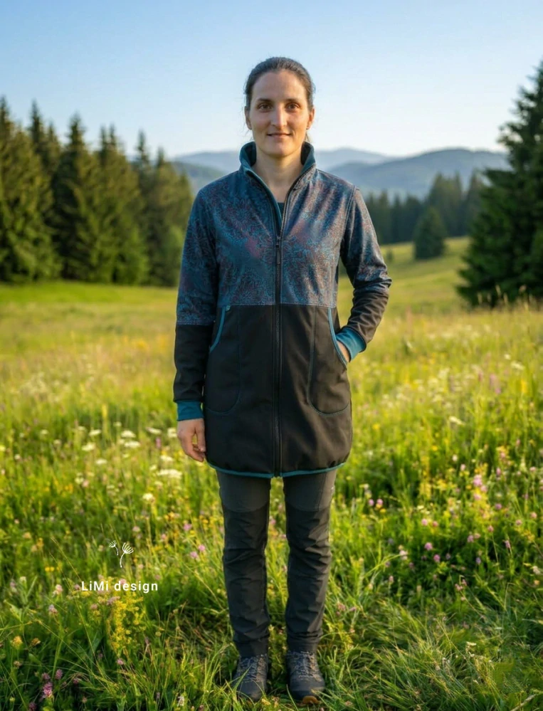 Zimní dámská parka - VZORNÍK