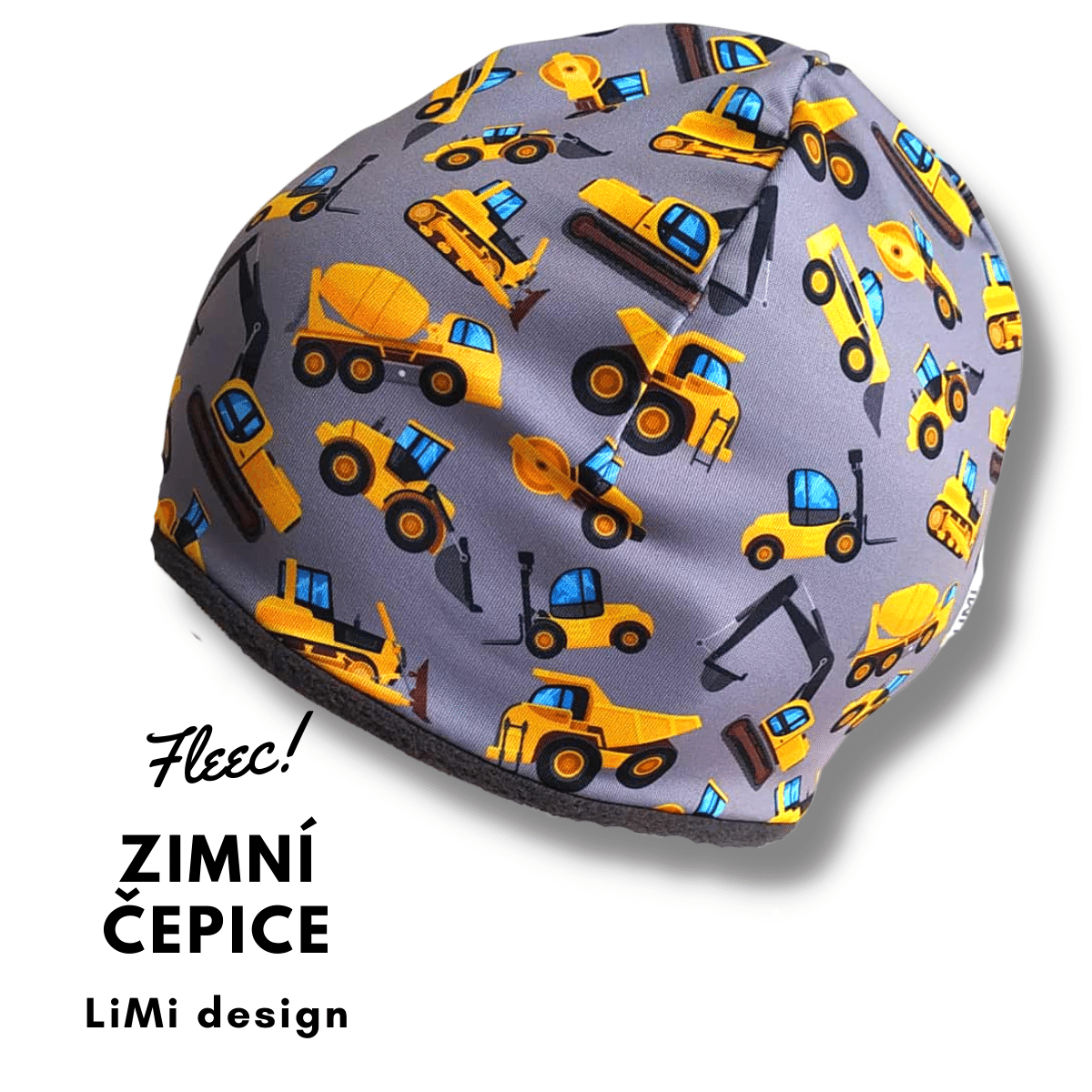 ZIMNÍ ČEPICE S FLEECEM - do setu ke kombinéze