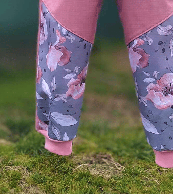 Dívčí jarní softshellové kalhoty - růžové / ....I´m Princess